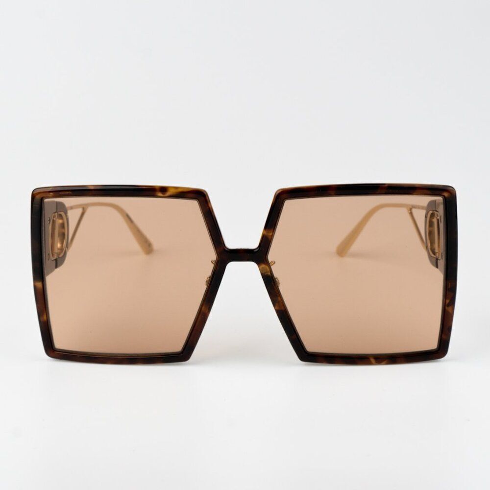 NEW Dior 30MONTAIGNE SU CD40030U 53Y 26L0 Blonde Havana Brown Women Sunglasses - Picture 4 of 11